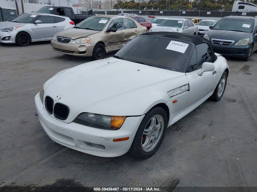 1996 BMW Z3 1.9 VIN: 4USCH7321TLB77006 Lot: 39456467