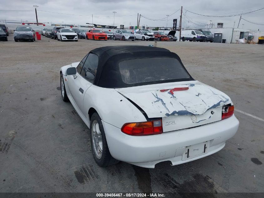 1996 BMW Z3 1.9 VIN: 4USCH7321TLB77006 Lot: 39456467