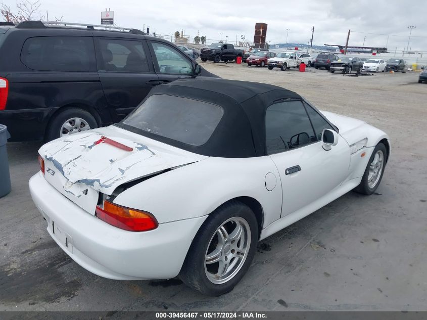 1996 BMW Z3 1.9 VIN: 4USCH7321TLB77006 Lot: 39456467