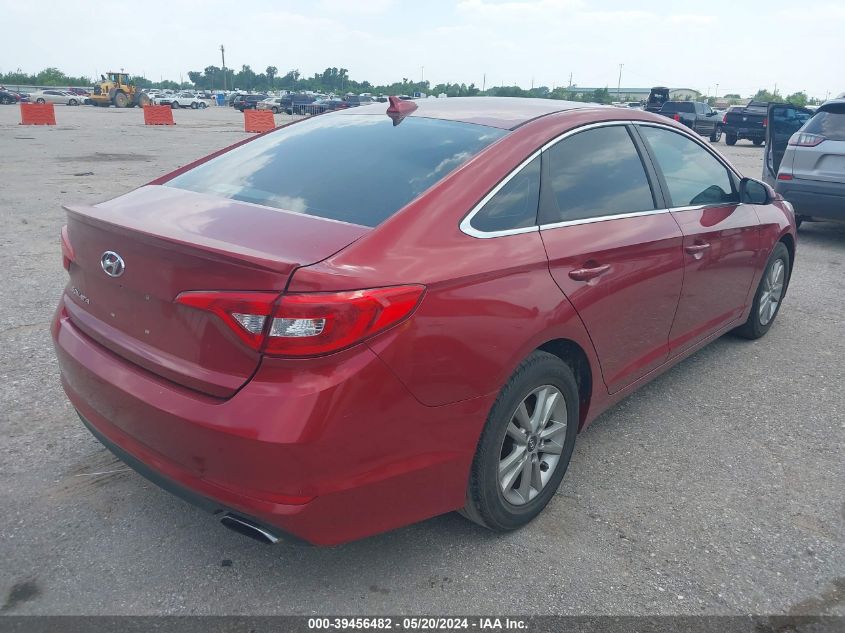 2015 Hyundai Sonata Se VIN: 5NPE24AF3FH118498 Lot: 39456482