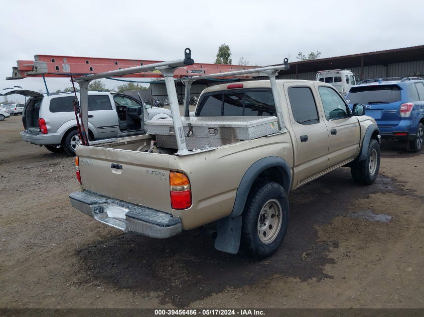 2003 Toyota Tacoma Double Cab Prerunner VIN: 5TEGM92N23Z200222 Lot: 39456486