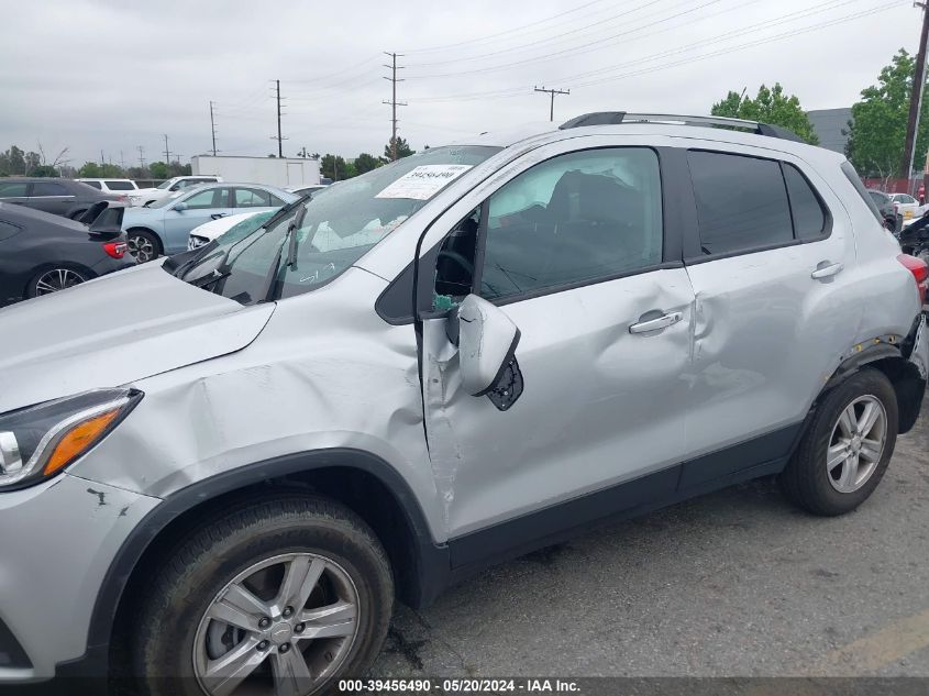 2022 Chevrolet Trax Awd Lt VIN: KL7CJPSM6NB539394 Lot: 39456490