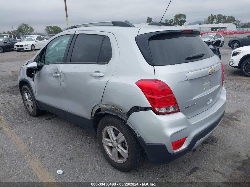 2022 Chevrolet Trax Awd Lt VIN: KL7CJPSM6NB539394 Lot: 39456490