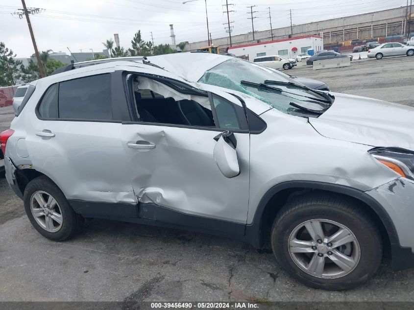 2022 Chevrolet Trax Awd Lt VIN: KL7CJPSM6NB539394 Lot: 39456490