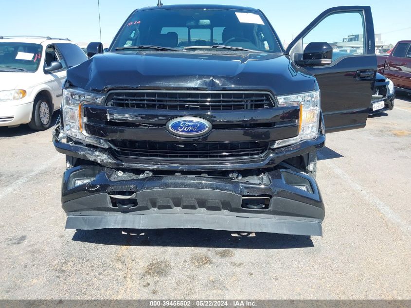 2020 Ford F-150 Lariat VIN: 1FTEW1E45LKD44647 Lot: 39456502