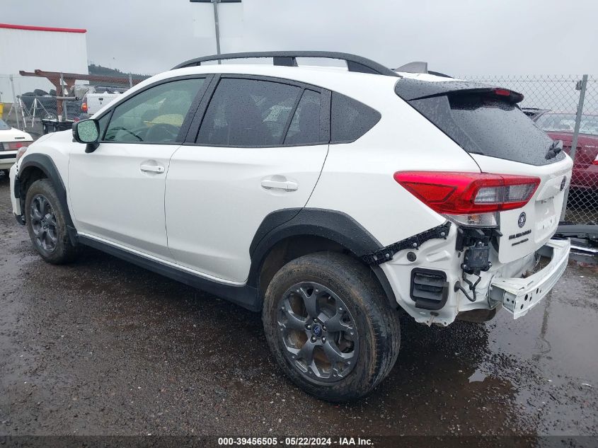 2021 Subaru Crosstrek Sport VIN: JF2GTHSC8MH347841 Lot: 39456505