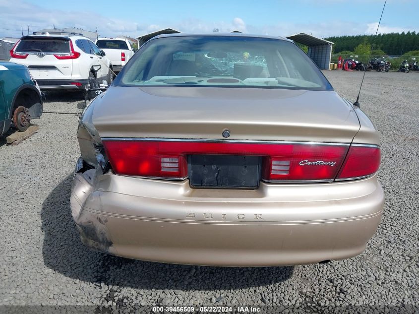 2004 Buick Century VIN: 2G4WS52J141230983 Lot: 39456509