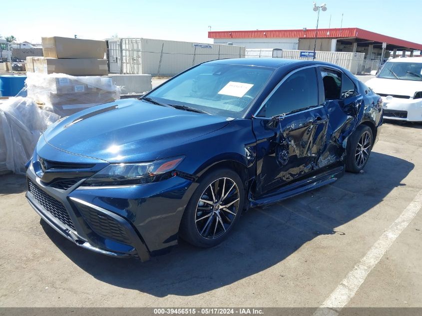 2021 Toyota Camry Se VIN: 4T1G11AK3MU608168 Lot: 39456515