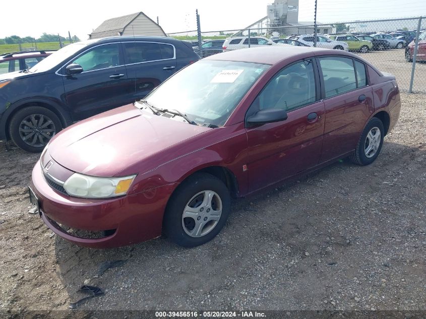 2003 Saturn Ion 1 VIN: 1G8AF52F63Z161948 Lot: 39456516