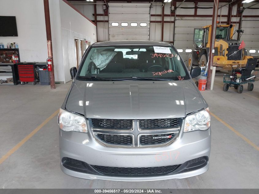 2013 Dodge Grand Caravan Se VIN: 2C4RDGBG2DR822292 Lot: 39456517