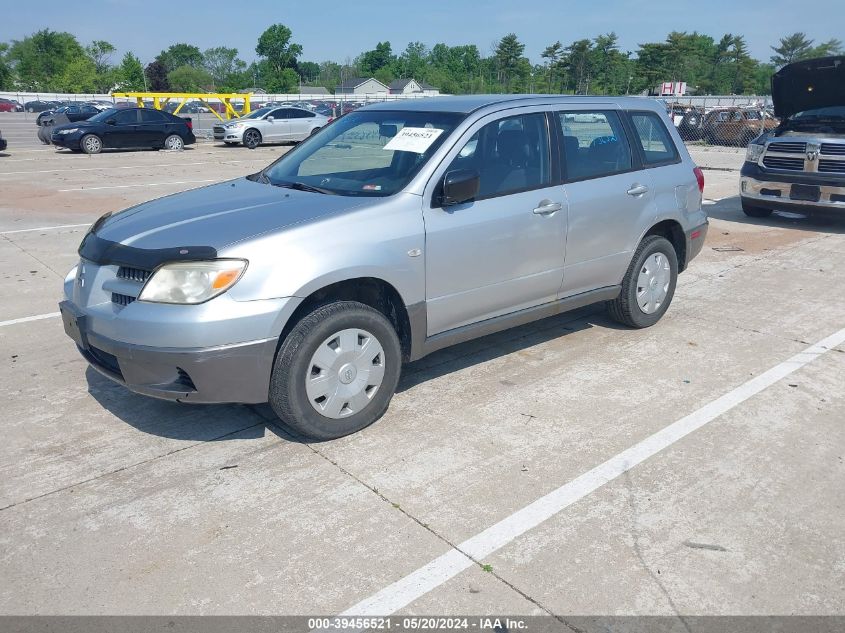 2005 Mitsubishi Outlander Ls VIN: JA4LX31F85U007589 Lot: 39456521