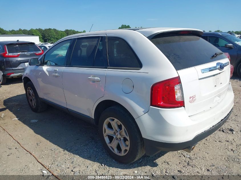 2013 Ford Edge Sel VIN: 2FMDK3JC6DBA31162 Lot: 39456523