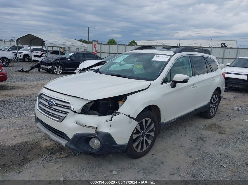 2016 Subaru Outback 2.5I Limited VIN: 4S4BSBNC4G3238505 Lot: 39456529