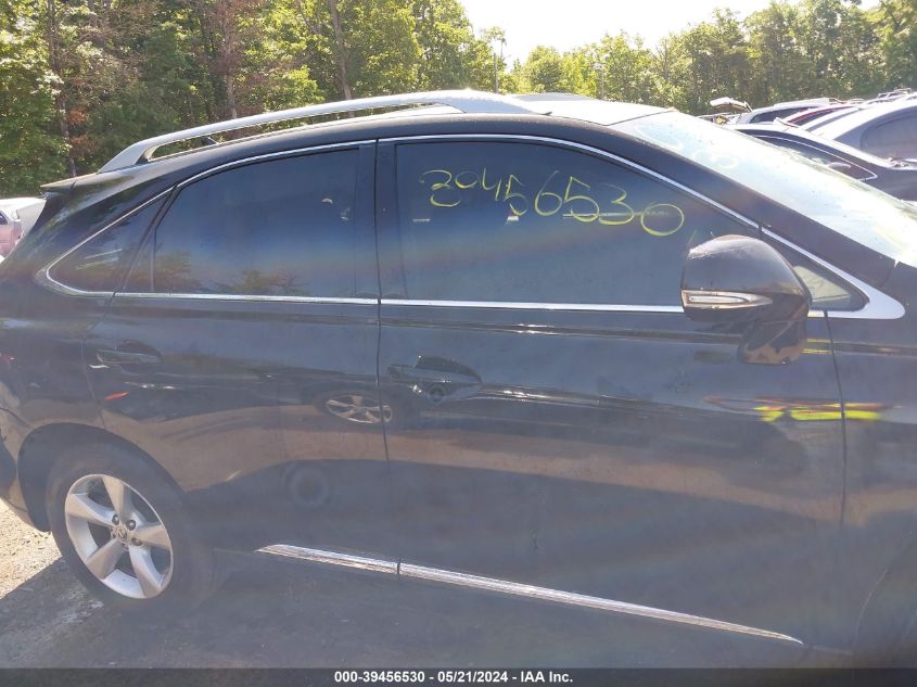 2010 Lexus Rx 350 VIN: 2T2BK1BA7AC052761 Lot: 39456530