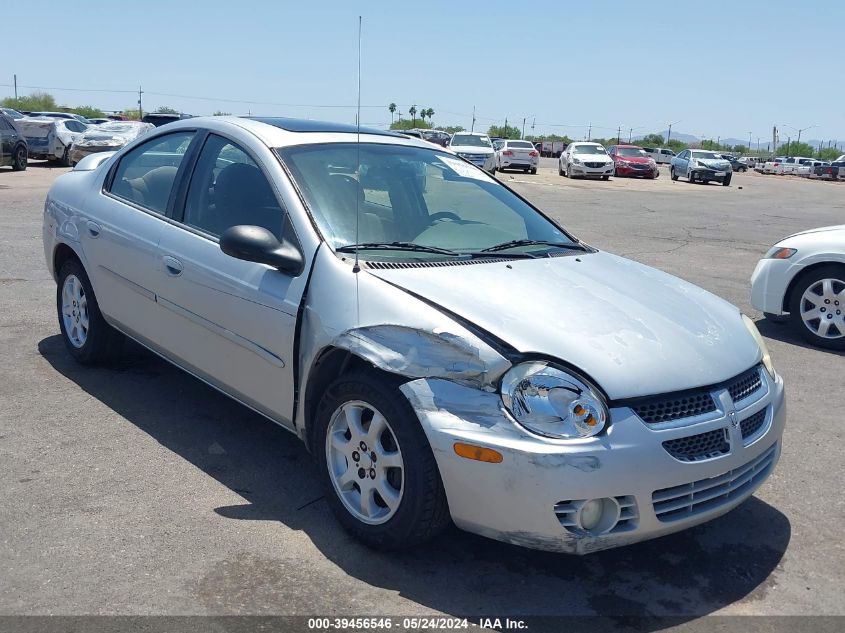 2004 Dodge Neon Sxt VIN: 1B3ES56C74D522459 Lot: 39456546