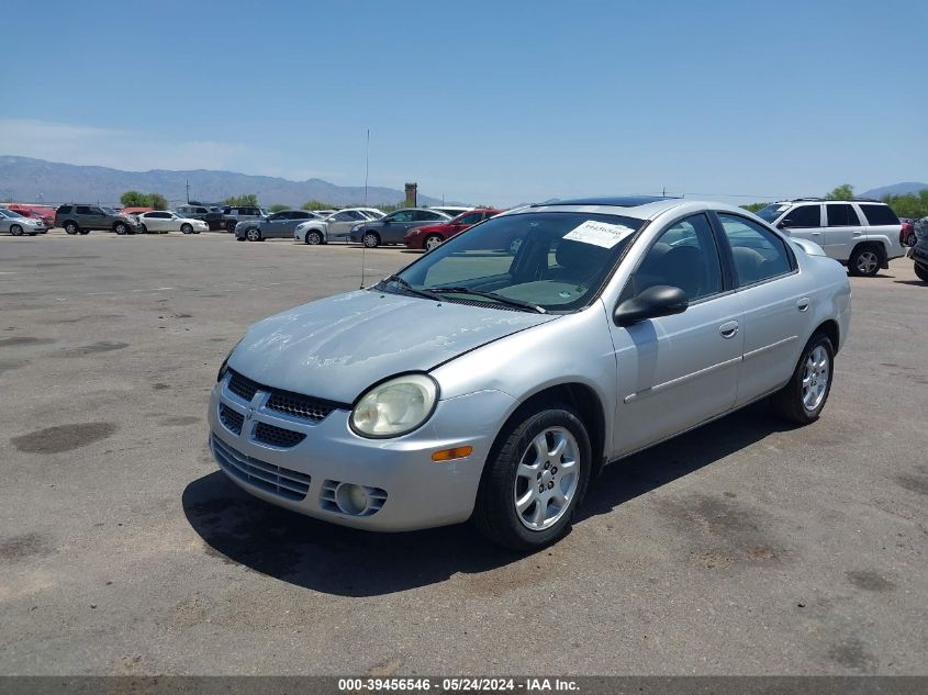 2004 Dodge Neon Sxt VIN: 1B3ES56C74D522459 Lot: 39456546