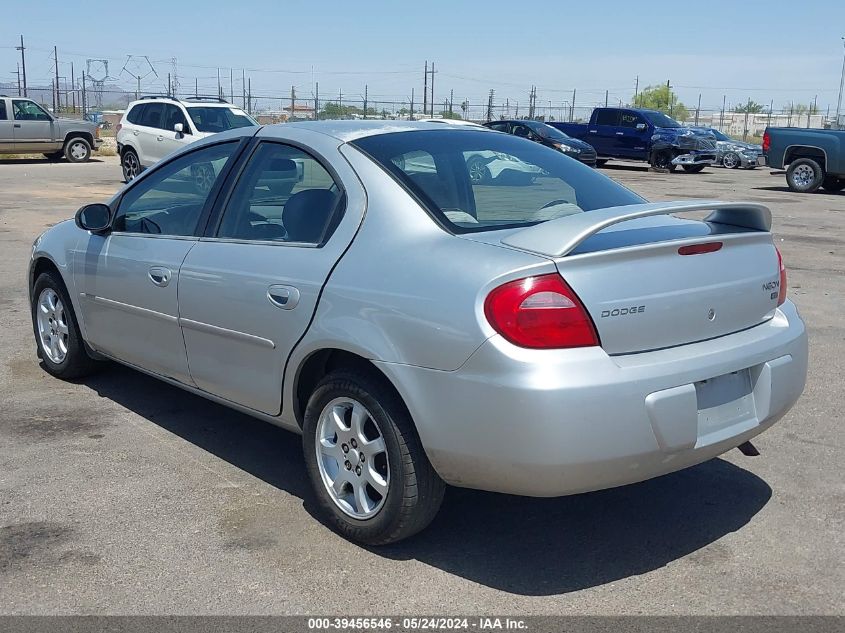 2004 Dodge Neon Sxt VIN: 1B3ES56C74D522459 Lot: 39456546