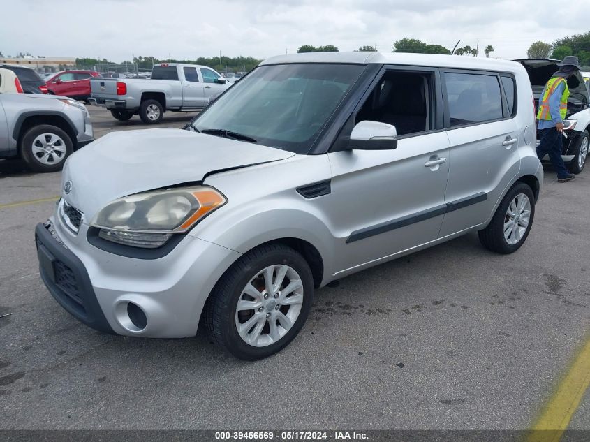 2012 Kia Soul + VIN: KNDJT2A60C7384786 Lot: 39456569