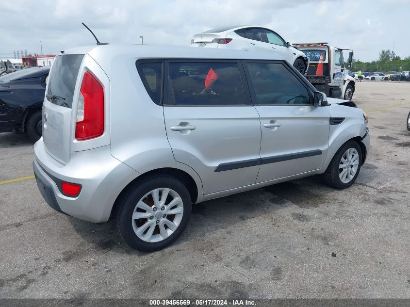 2012 Kia Soul + VIN: KNDJT2A60C7384786 Lot: 39456569