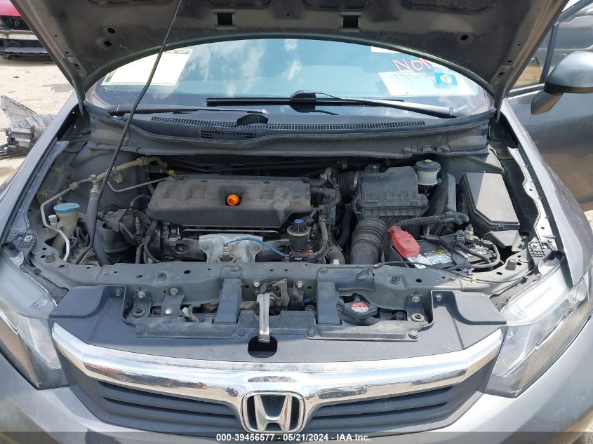 2012 Honda Civic Hf VIN: 2HGFB2F66CH317696 Lot: 39456577