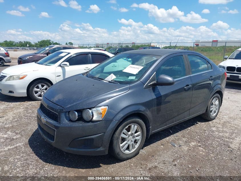 2012 Chevrolet Sonic 2Lt VIN: 1G1JC5SB3C4197629 Lot: 39456591