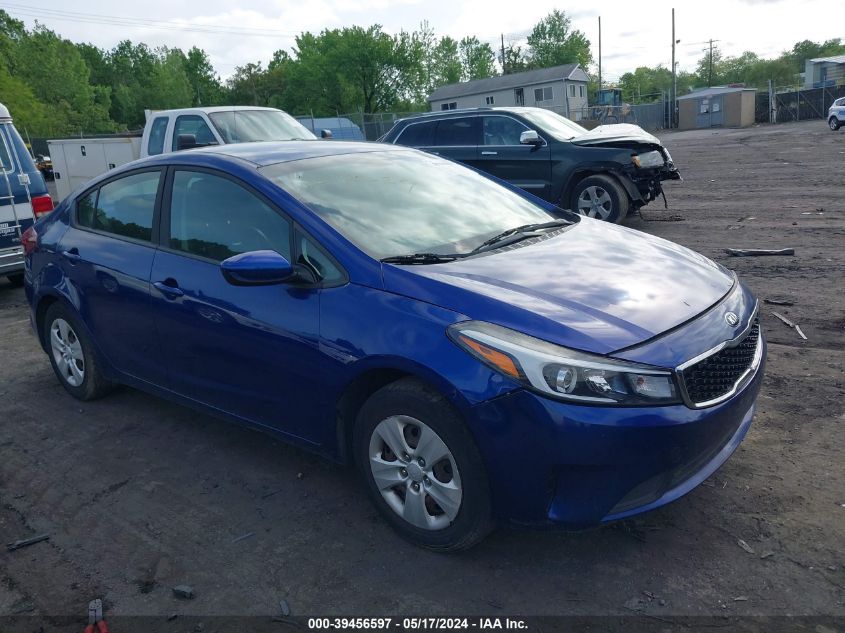 2018 Kia Forte Lx VIN: 3KPFK4A70JE171752 Lot: 39456597