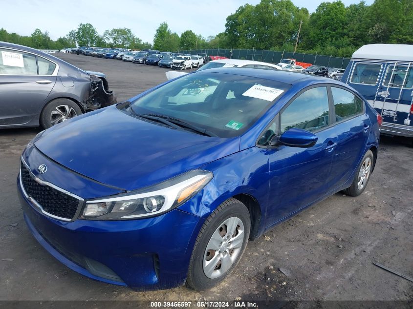 2018 Kia Forte Lx VIN: 3KPFK4A70JE171752 Lot: 39456597