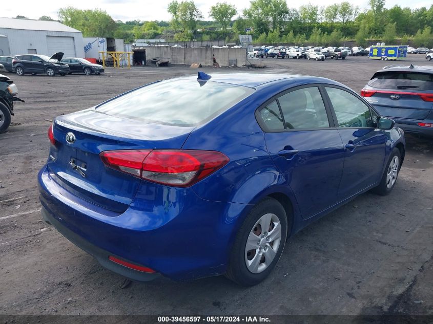 2018 Kia Forte Lx VIN: 3KPFK4A70JE171752 Lot: 39456597