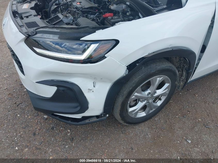 2023 Honda Hr-V 2Wd Lx VIN: 3CZRZ1H38PM701694 Lot: 39456618