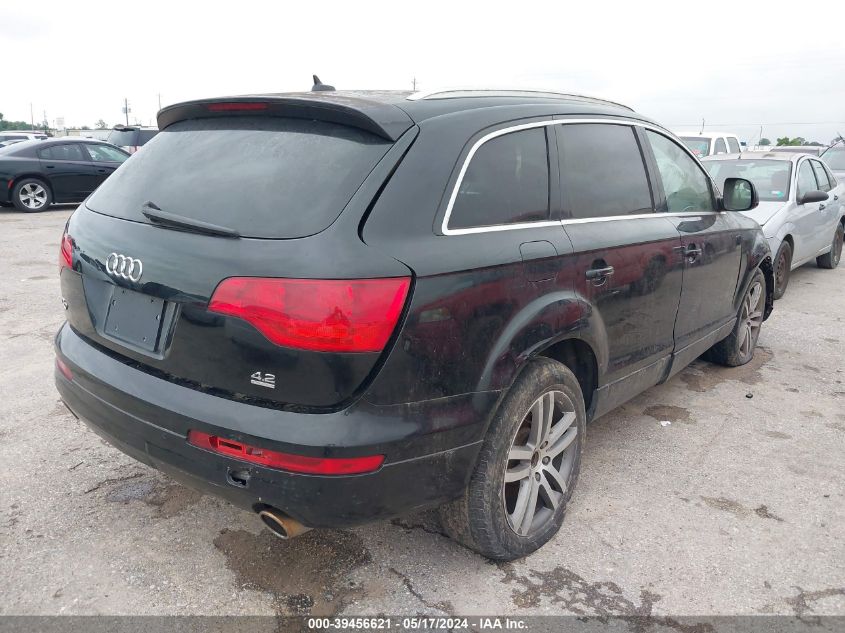 2008 Audi Q7 4.2L Premium VIN: WA1BV74L48D036389 Lot: 39456621