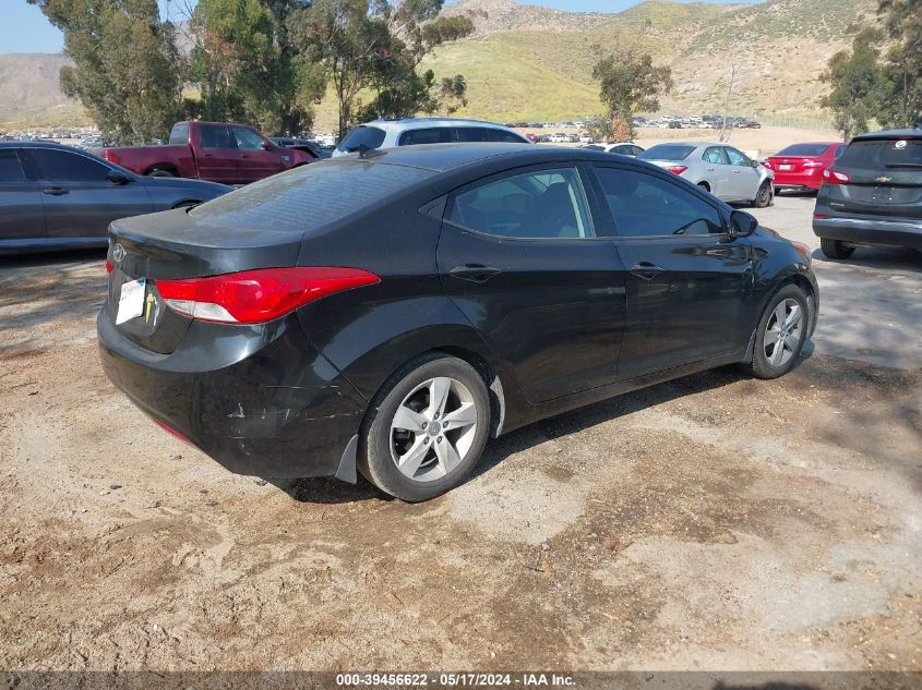 2013 Hyundai Elantra Gls VIN: KMHDH4AE4DU875376 Lot: 39456622