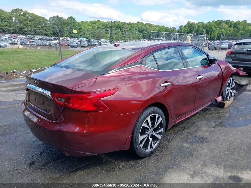 2016 Nissan Maxima 3.5 Platinum/3.5 S/3.5 Sl/3.5 Sr/3.5 Sv VIN: 1N4AA6AP4GC437613 Lot: 39456630