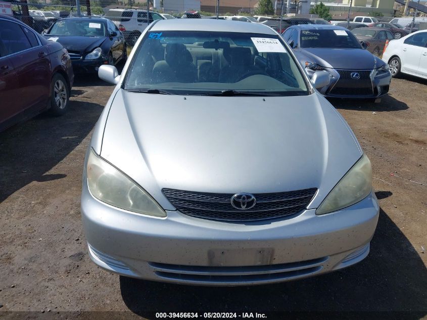 2003 Toyota Camry Le VIN: 4T1BE32K63U744172 Lot: 39456634