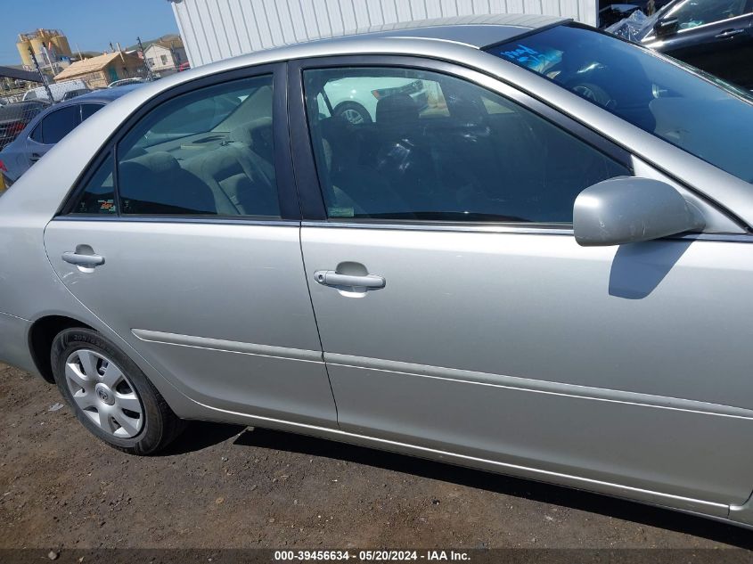 2003 Toyota Camry Le VIN: 4T1BE32K63U744172 Lot: 39456634