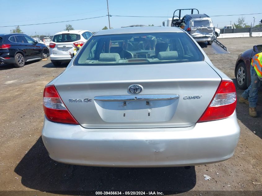2003 Toyota Camry Le VIN: 4T1BE32K63U744172 Lot: 39456634