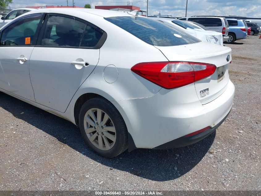 2014 Kia Forte Lx VIN: KNAFX4A68E5153314 Lot: 39456640