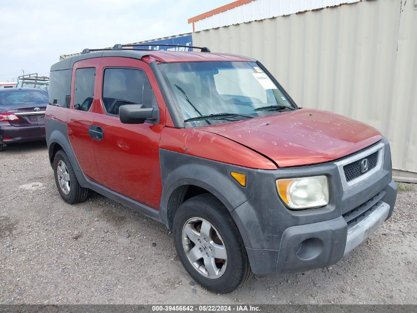 2003 Honda Element Ex VIN: 5J6YH27523L046189 Lot: 39456642