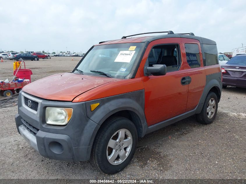 2003 Honda Element Ex VIN: 5J6YH27523L046189 Lot: 39456642