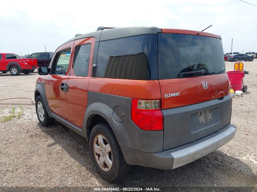 2003 Honda Element Ex VIN: 5J6YH27523L046189 Lot: 39456642