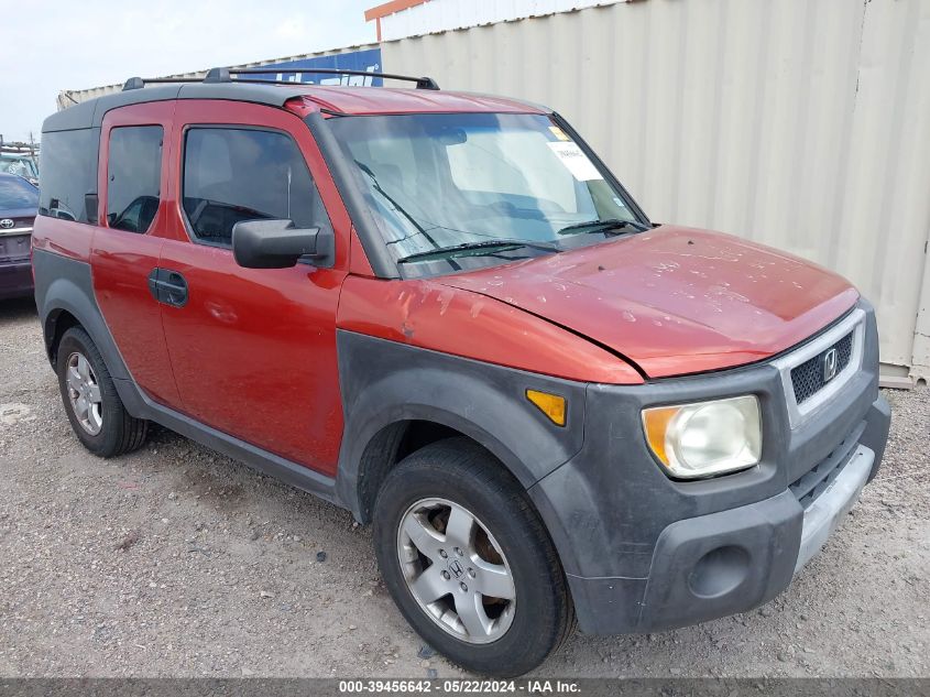 2003 Honda Element Ex VIN: 5J6YH27523L046189 Lot: 39456642