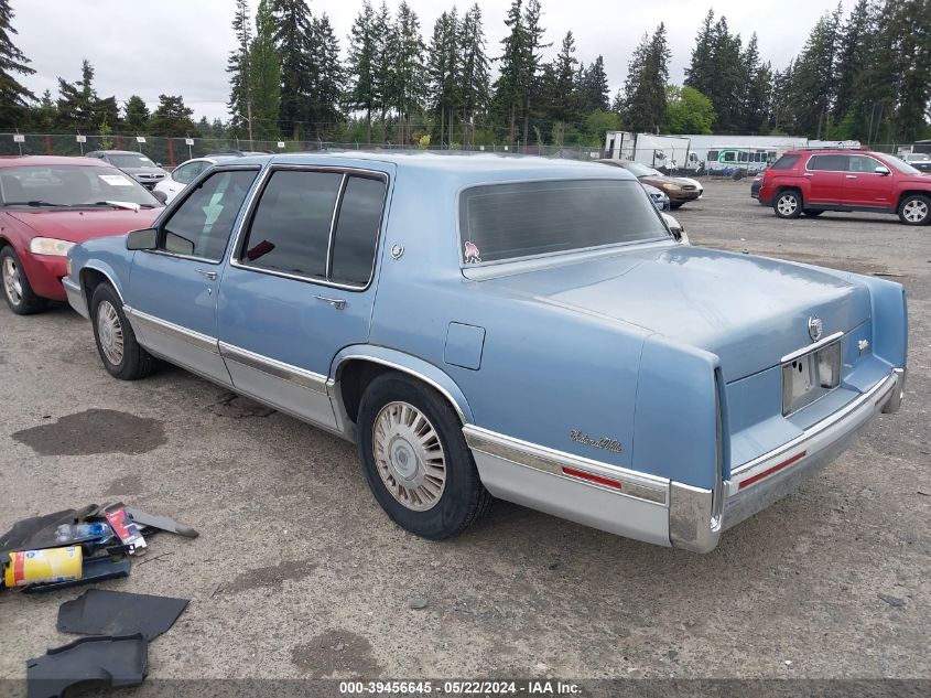 1991 Cadillac Deville VIN: 1G6CD53B5M4251190 Lot: 39456645