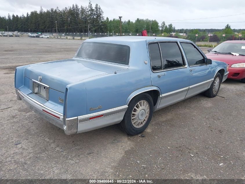 1991 Cadillac Deville VIN: 1G6CD53B5M4251190 Lot: 39456645