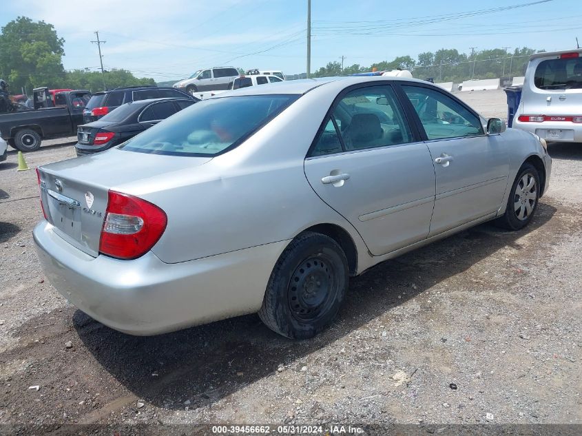 2004 Toyota Camry Le VIN: 4T1BE32K74U364792 Lot: 39456662