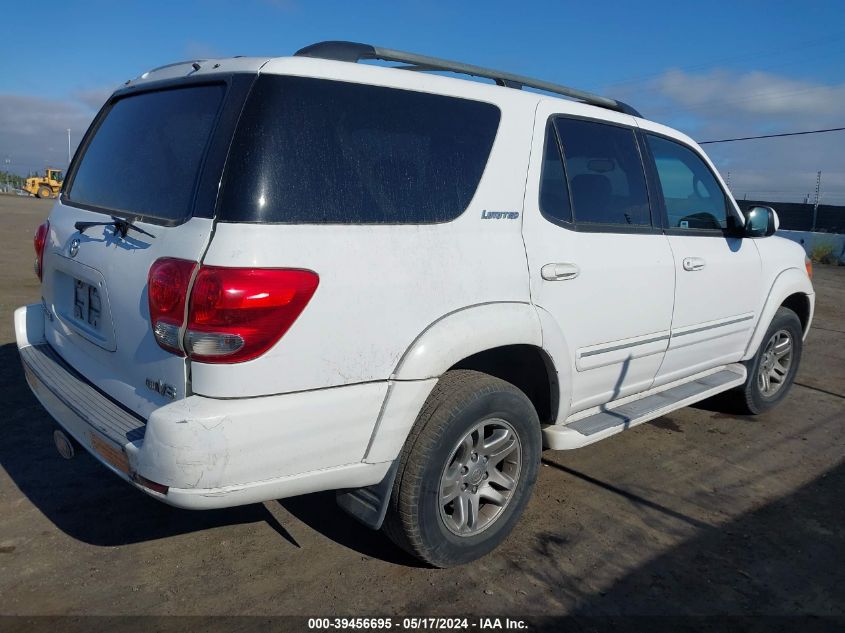 2006 Toyota Sequoia Limited V8 VIN: 5TDZT38A26S267580 Lot: 39456695