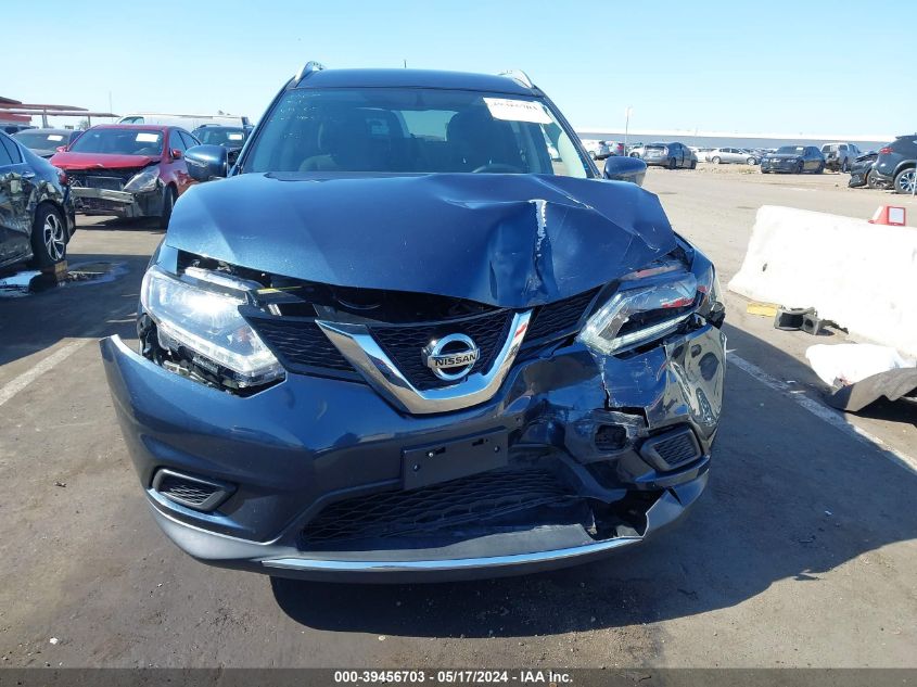 2016 Nissan Rogue S VIN: KNMAT2MTXGP622070 Lot: 39456703