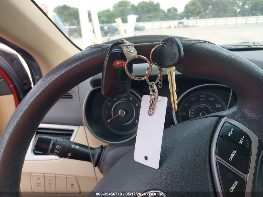 2013 Hyundai Elantra Gls VIN: 5NPDH4AE6DH336272 Lot: 39456718