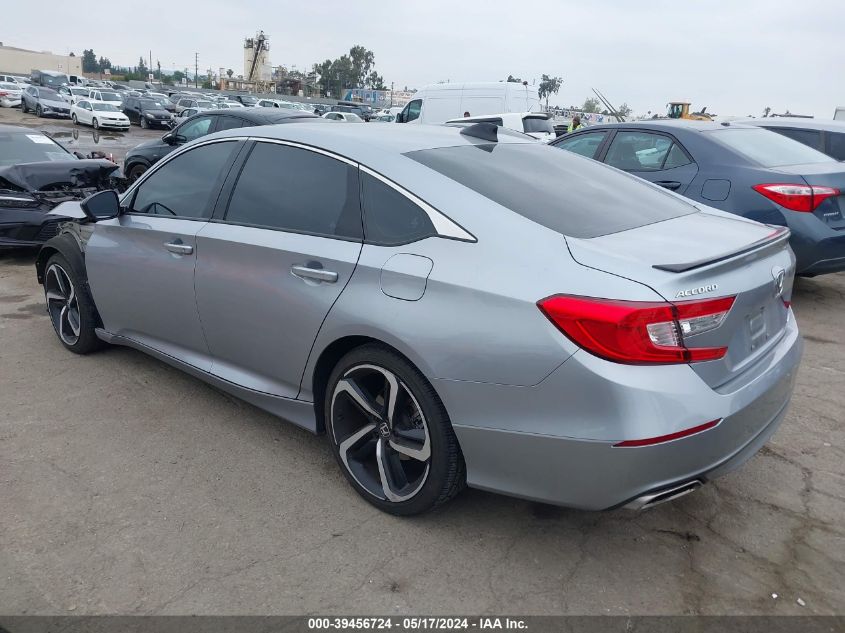 2021 Honda Accord Sport VIN: 1HGCV1F39MA047275 Lot: 39456724