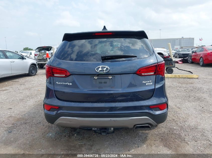 2017 Hyundai Santa Fe Sport 2.4L VIN: 5XYZTDLB0HG444276 Lot: 39456728