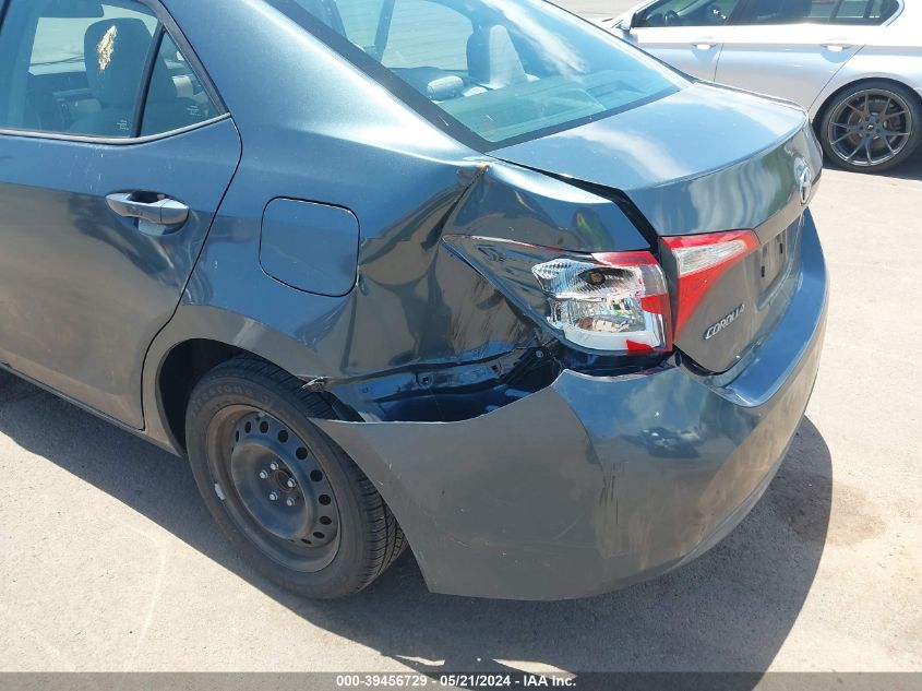 2016 Toyota Corolla Le VIN: 5YFBURHE0GP528543 Lot: 39456729