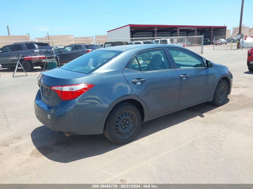 2016 Toyota Corolla Le VIN: 5YFBURHE0GP528543 Lot: 39456729